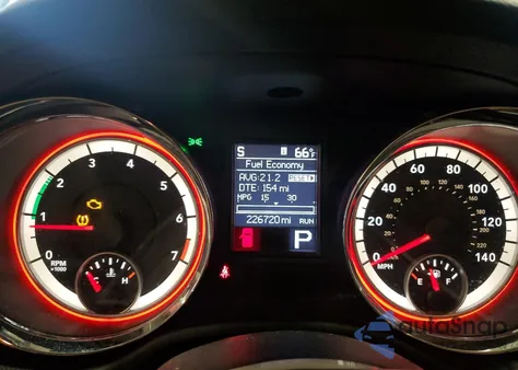 2013 Dodge Durango Crew из США, поврежденный, VIN 1C4RDJDG2DC663518